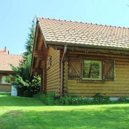 L'Ours Noir Chalet En Rondins La Bresse Eksteriør bilde