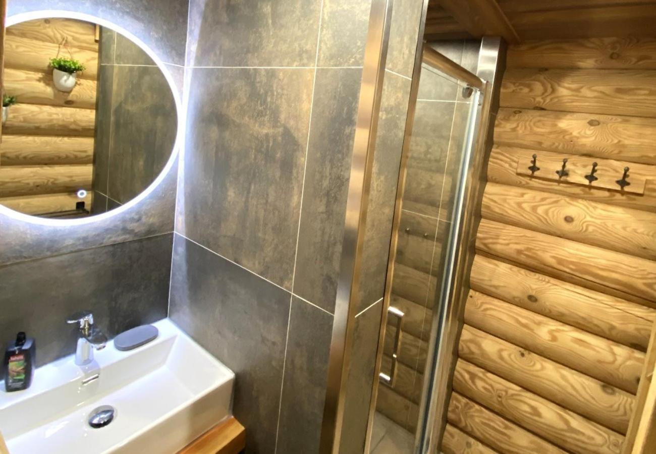 L'Ours Noir Chalet En Rondins La Bresse Eksteriør bilde