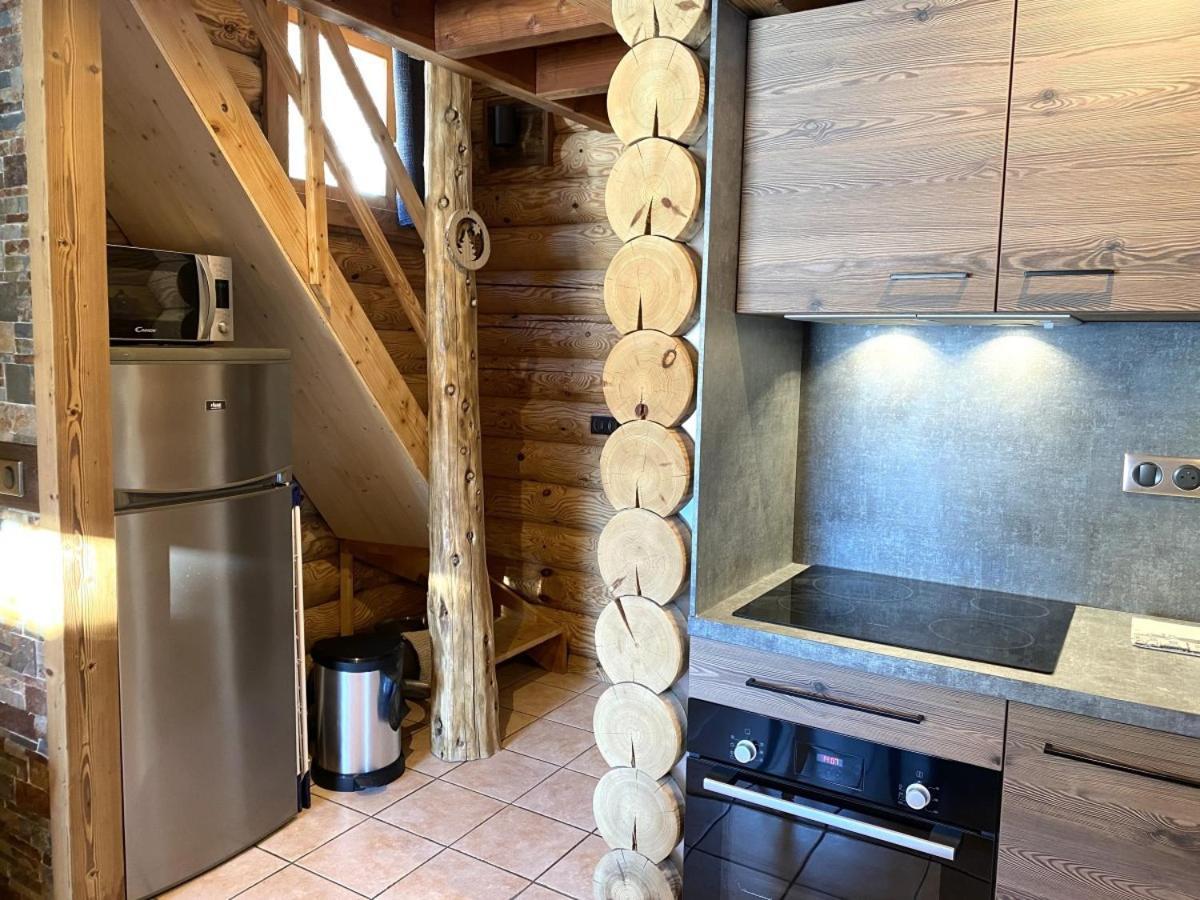 L'Ours Noir Chalet En Rondins La Bresse Eksteriør bilde